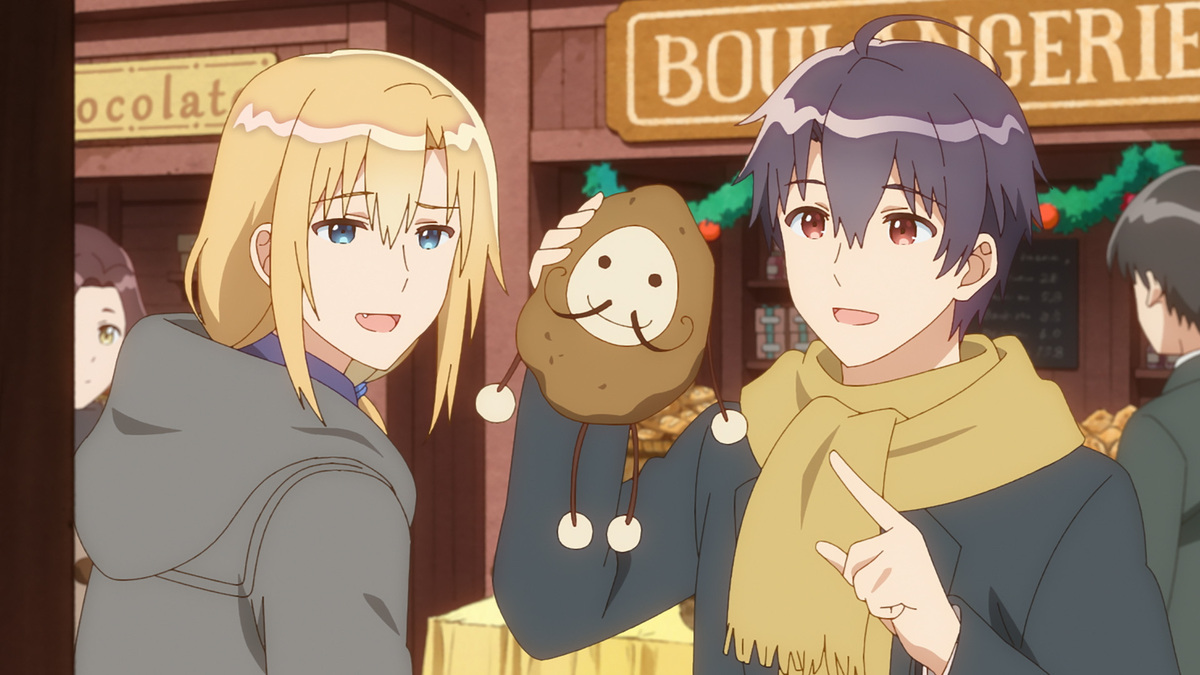 Amazon｜白聖女と黒牧師 セシリア サマーブランケット｜ひざ掛け